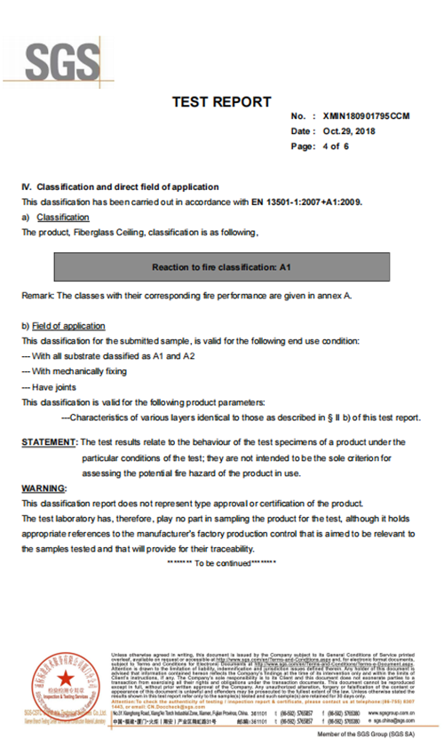 Brandklasse A1