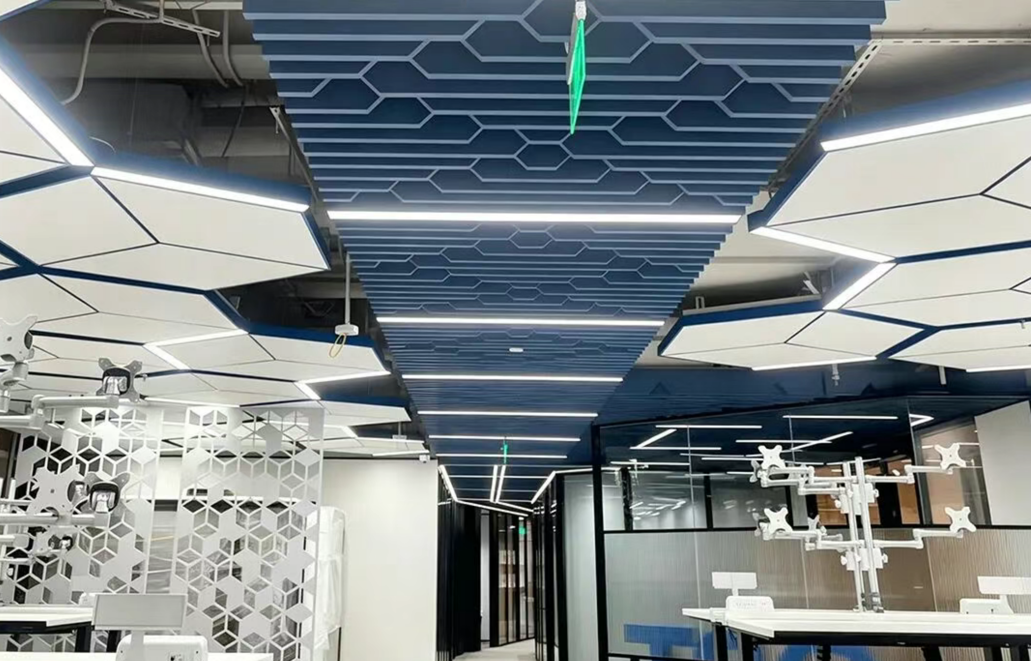 FIBERGLASS ACOUSTIC CEILING